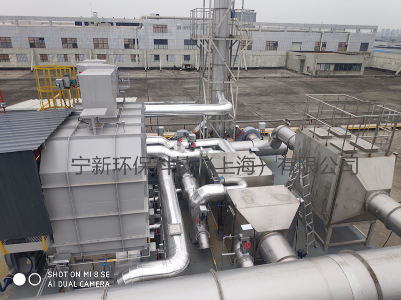 沸石转轮+三床RTO/半导体废气处理设备